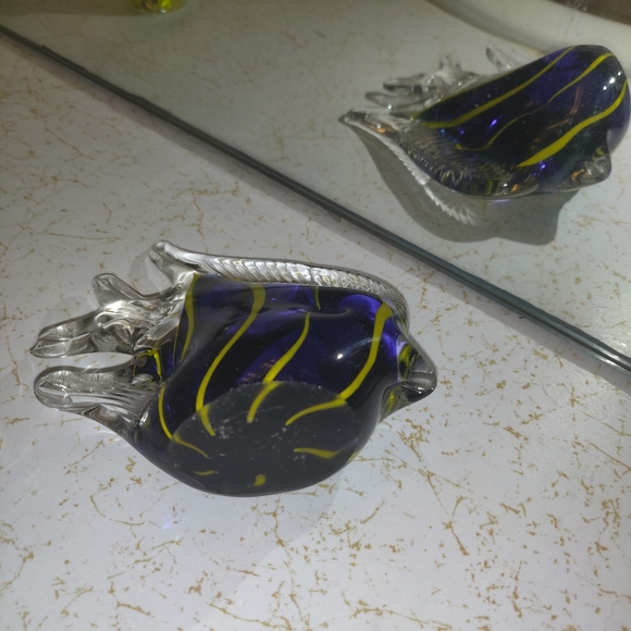 🐟Art Glass AngelFish Set🐟 - Picture 3 of 10